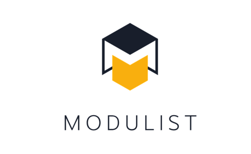 Modulist mit Text