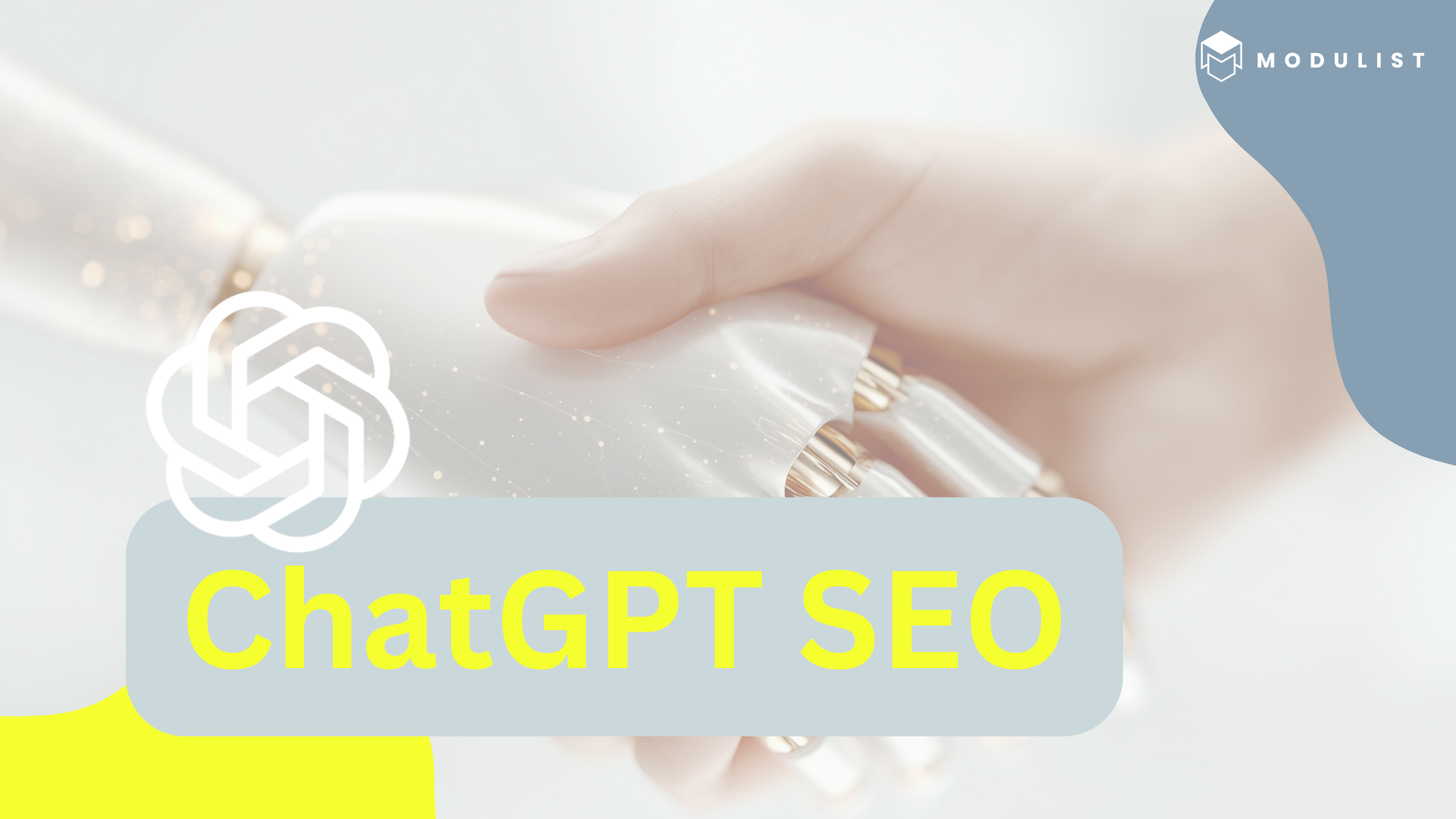 Titelbild ChatGPT SEO Blog Beitrag