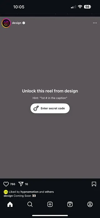 Instagram Locked Posts