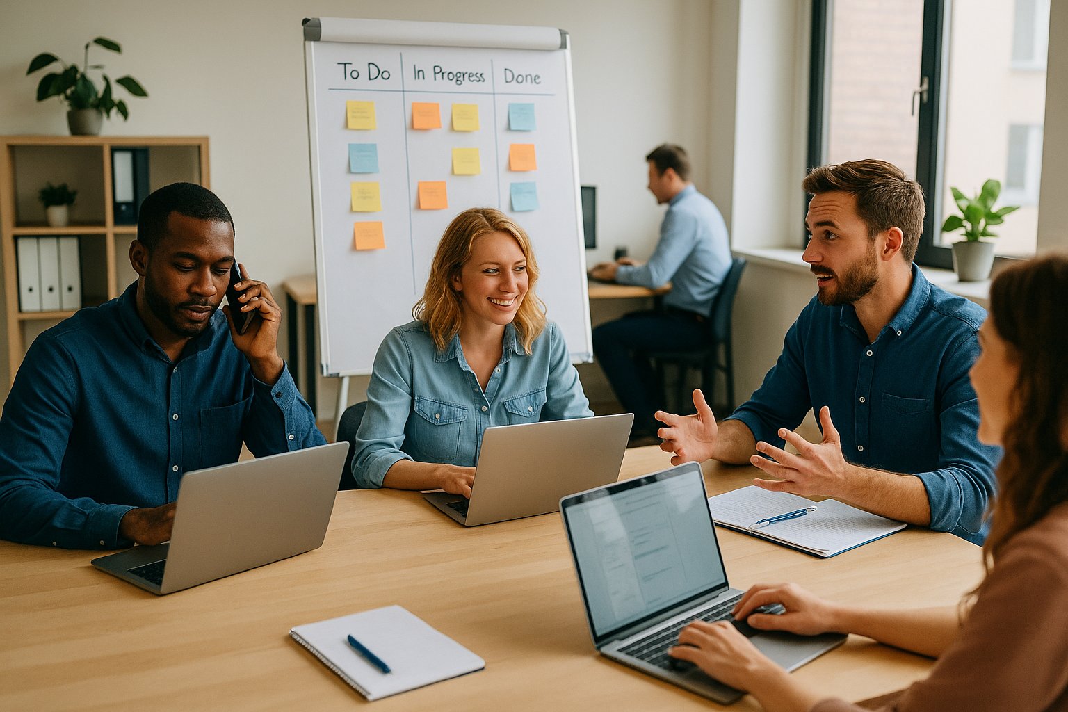 Projektmanagement bei dem nicht jedes Teammitglied aktiv werden muss