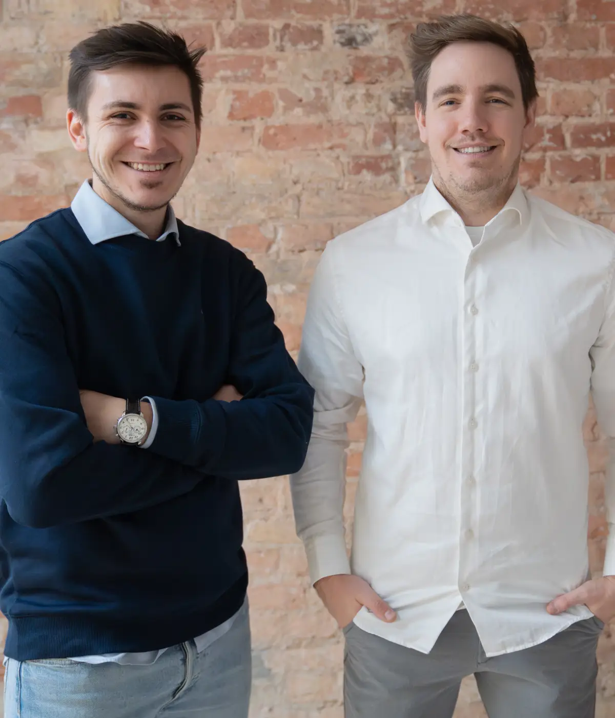 Teambild Digitalisierung Mario Billhardt und Dennis Neitzel