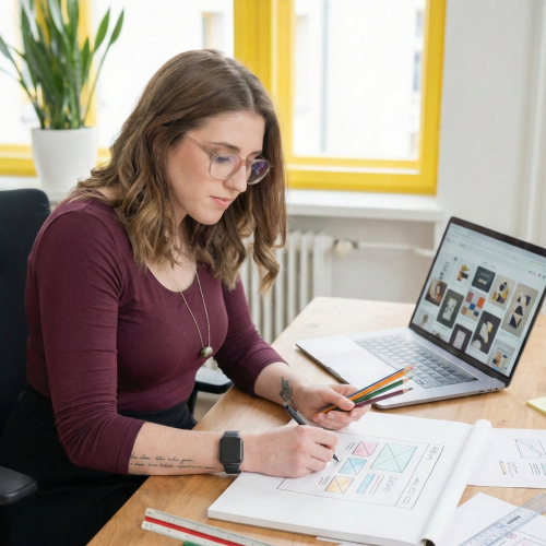 Lara designed Website