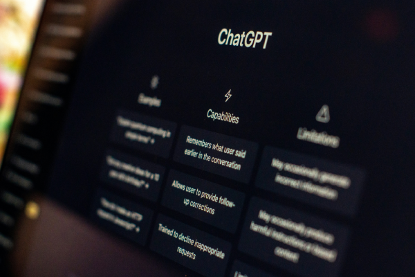 Chat Gpt Oberfläche